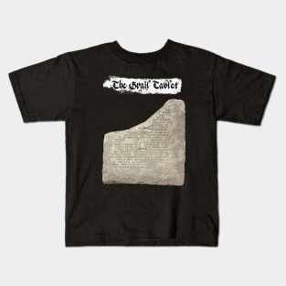 The Holy grail tablet Kids T-Shirt